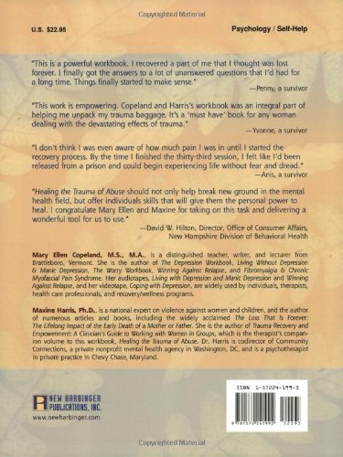 Healing the Trauma of Abuse: A Women's Workbook