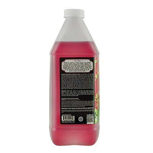 Chemical Guys CWS208 Watermelon Snow Foam Car Wash Soap (Works with Foam Cannons / Guns or Bucket Washes) Safe for Trucks, Motorcycles, RVs & More, 128 fl oz (1 Gallon), Watermelon Scent