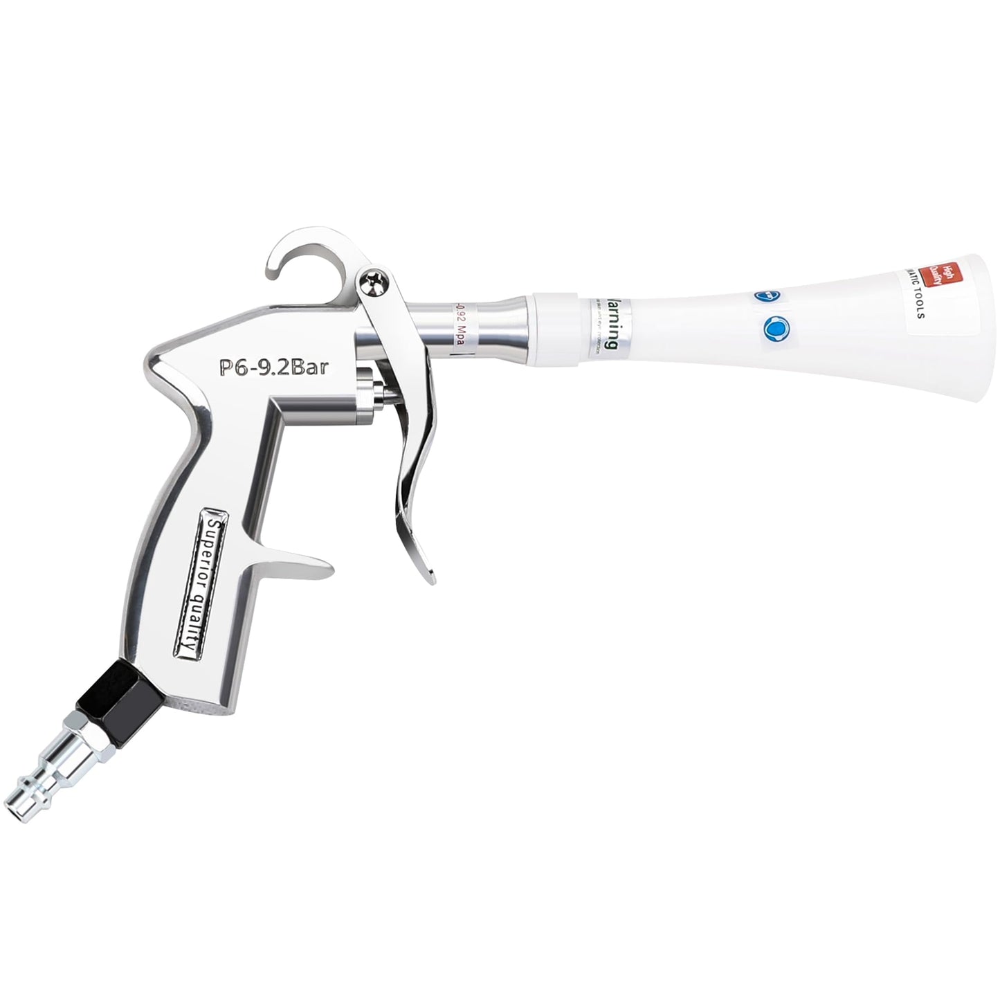 Hromee Car Detailing Cleaning Gun with High Flow Air Nozzle, Air Blower Gun Blasts Dirt and Dust Use with Air Compressor
