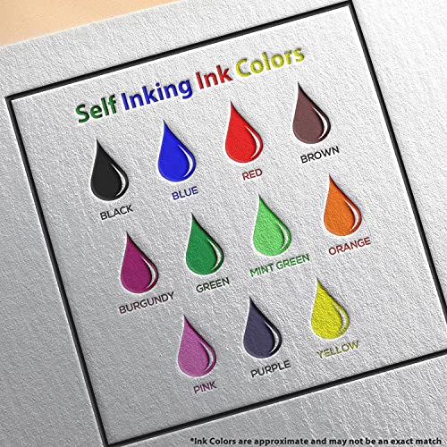 Personalized Name and Book Stamper - Self-Inking Respected Crescent Customized Library Stamp for Imams - Custom Book Stamp - Ideal for Personal Libraries, Religious Books, and Educational Materials