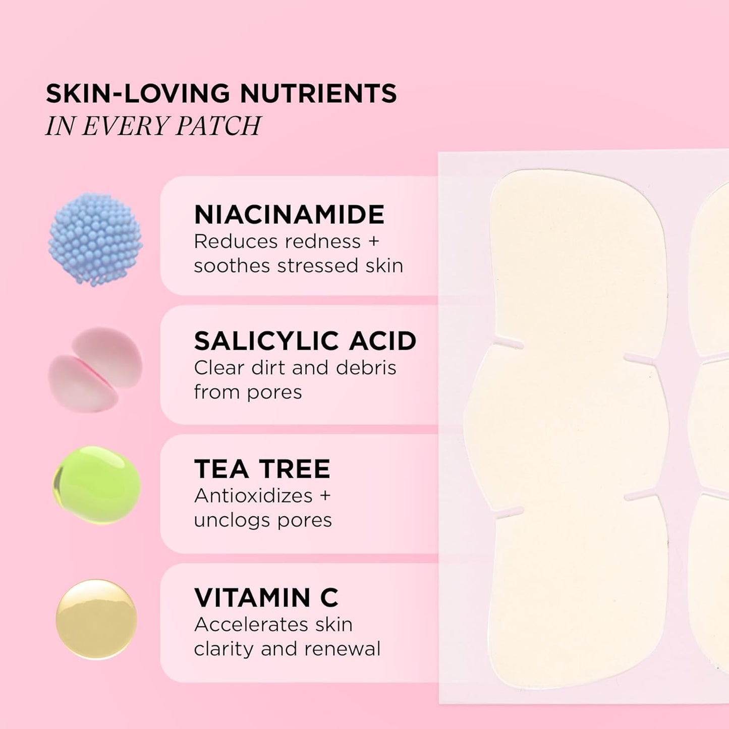ZitSticka Pimple Patches for Face and Body, Goo Getter Hydrocolloid Patches to Cover Zits & Blemishes, Acne Patches or Zit Spot Stickers, Body Blemish Patch (Nose Strip Pack 8 Pack)