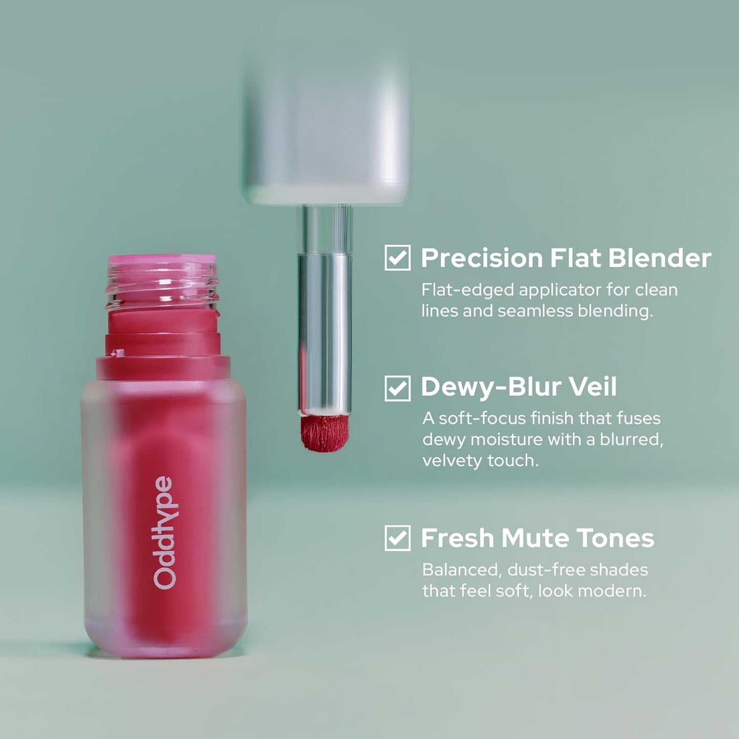 Unseen Blur Lip Tint Long-Lasting Stain, Blendable 3.2g 321-JAYU