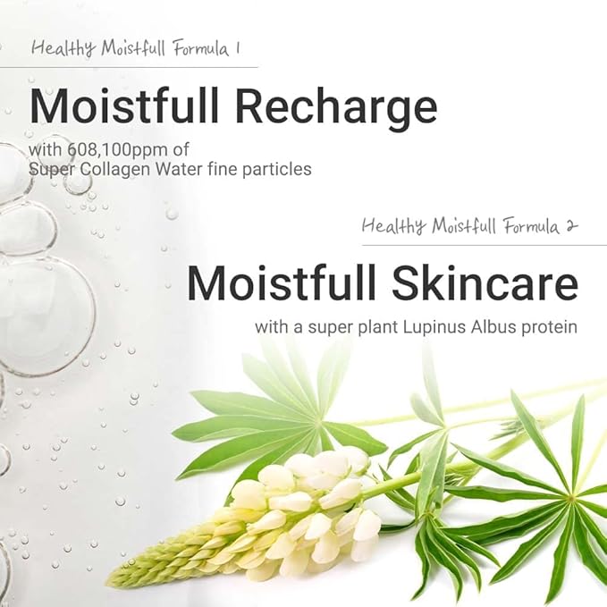 ETUDE Moistfull Collagen Cream, Face Moisturizer, Super Collagen Water, Macadamia Seed Oil, Lupinus Albus Protein, Deep Moisturizing Cream, Korean Skin Care, Beauty (2.53 Fl Oz)