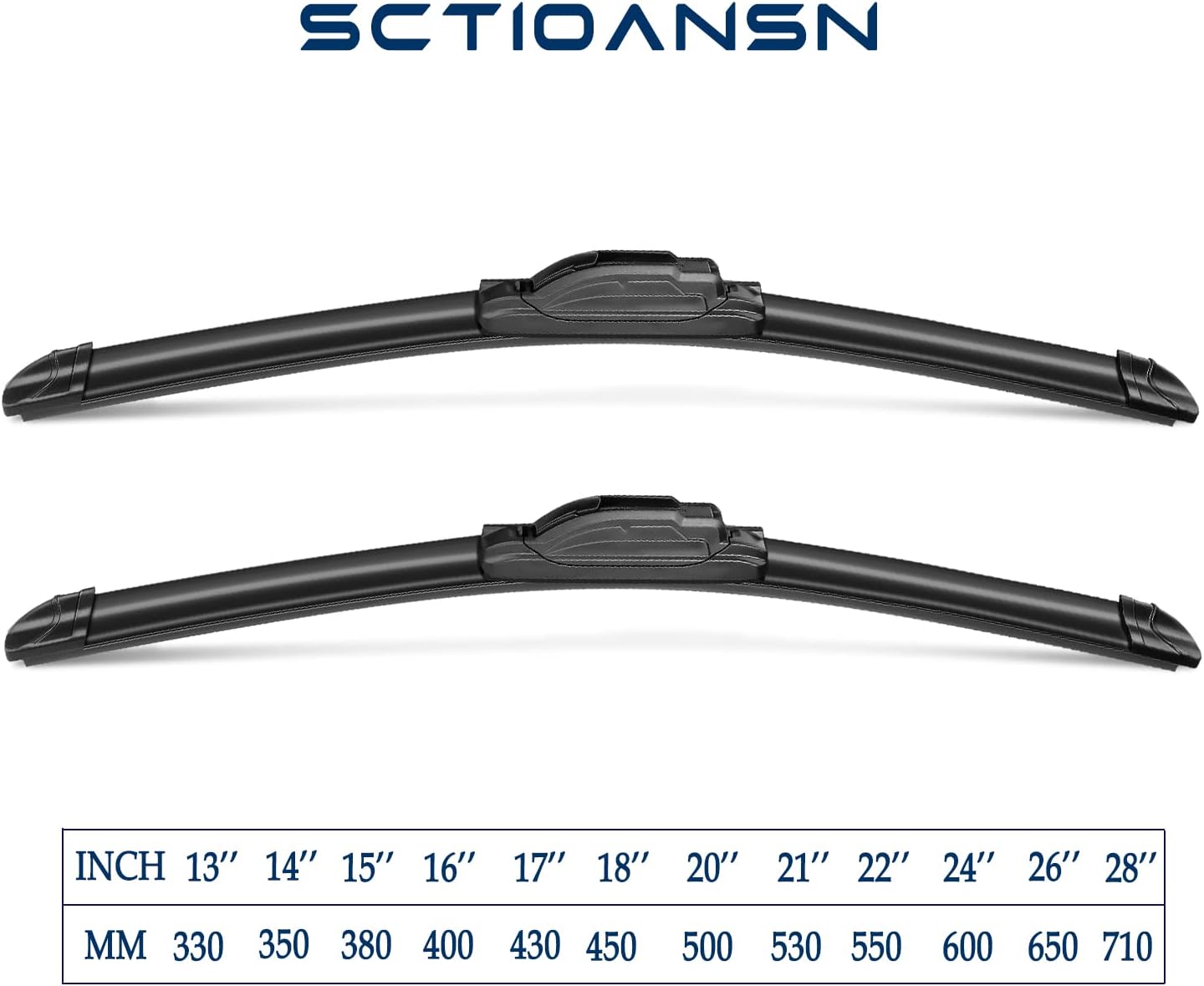 3 Wipers Set for Subaru Forester 2003 2004 2005 2006 2007 2008, Windshield Wiper Blades Original Equipment Replacement Front and Rear- 22"/19"/14B" (Pack of 3) J- HOOK