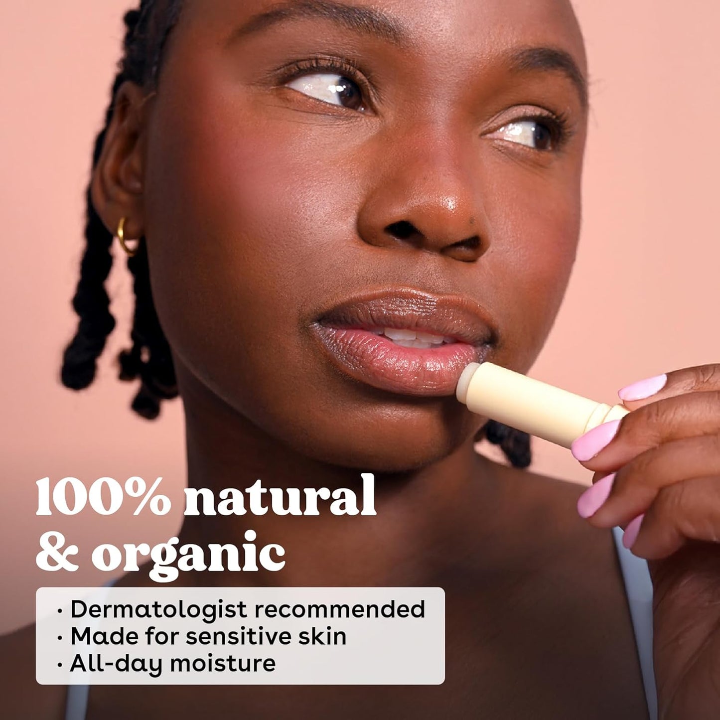 eos 100% Natural & Organic Lip Balm Trio- Vanilla Bean, Sweet Mint, & Strawberry Sorbet, Made for Sensitive Skin, Lip Care Products, 0.14 oz, 3-Pack