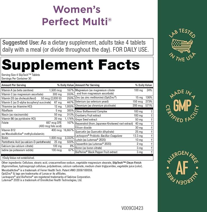 Purity Products Bundle - Men's Perfect Multi + Women's Perfect Multi - Men - Supports Healthy Vitality, Energy + More - Women - Supports Urinary Tract Health, Immunity, Hair Skin Nails + More