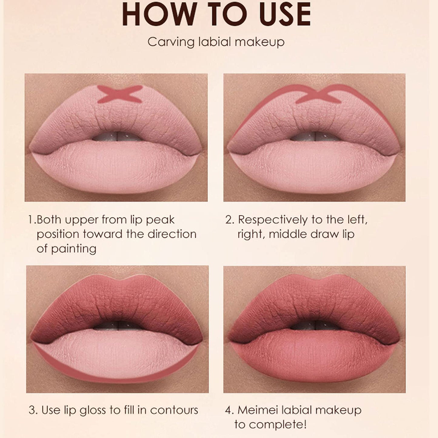 BestLand 12Pcs Matte Liquid Lipstick + Lip Liner Pens Set, Velvety Nude Lip Stain Waterproof Long Wear Makeup Gift Set