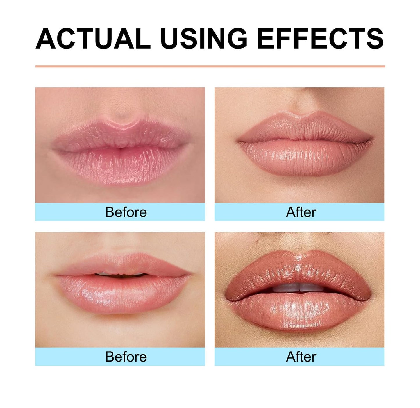 Longwear Peel-off Lip Stain Marker Peel Off with Vitamin E - Smudge-Resistant Lip Liner & Base for All Skin Types (05#)