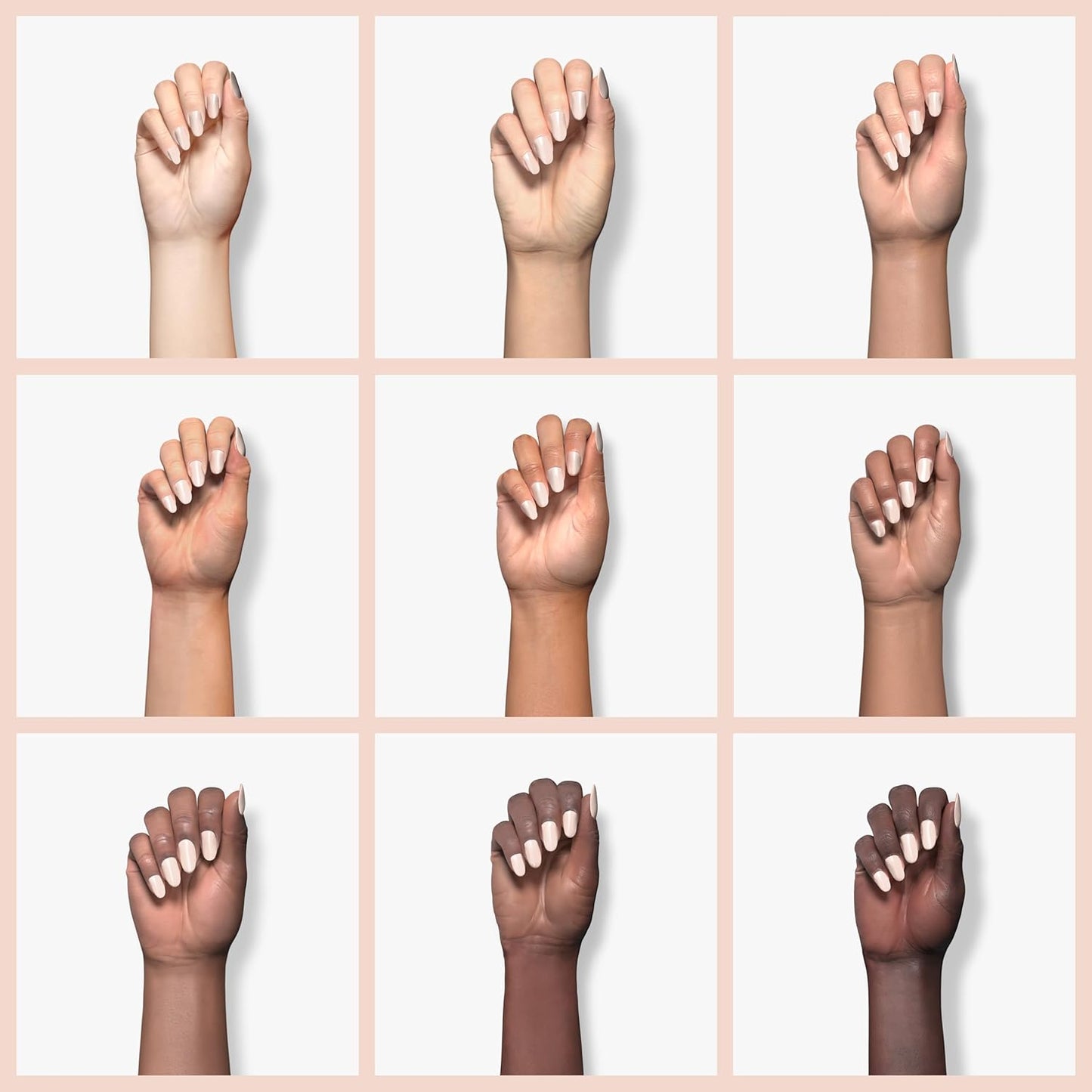 Modelones Dip Powder Nail Art Translucent Sheer Nude Color, 28 Long-Lasting Build Powder Salon DIY at Home No Lamp Cured