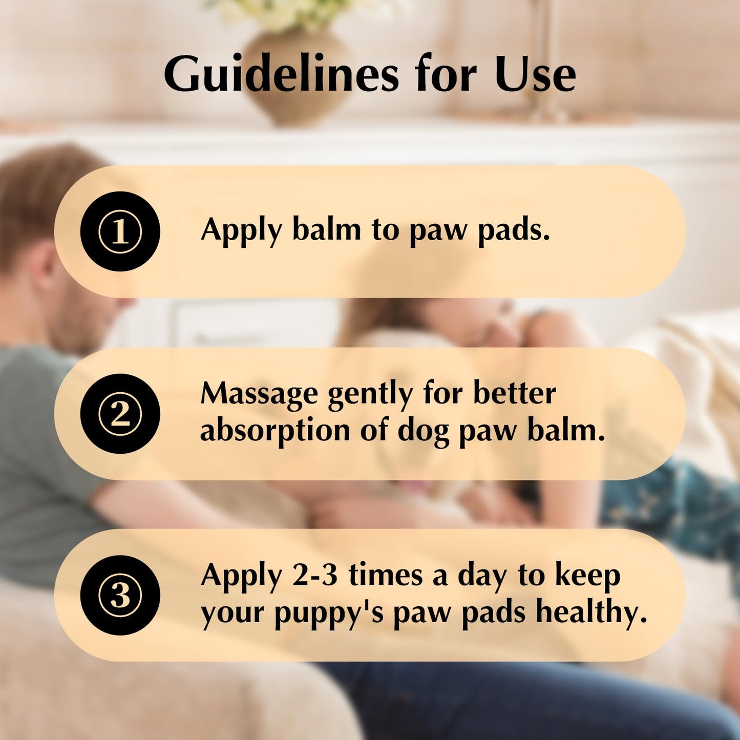 Tinioey All-Natural Lick Safe Dog Paw Balm for Dogs & Cats | 2 Pack Dog Paw Pad Balm Paw Protector, Moisturizer & Soother for Dry Cracked Paws & Noses | Snout Soother for Dogs (1.23oz*2)