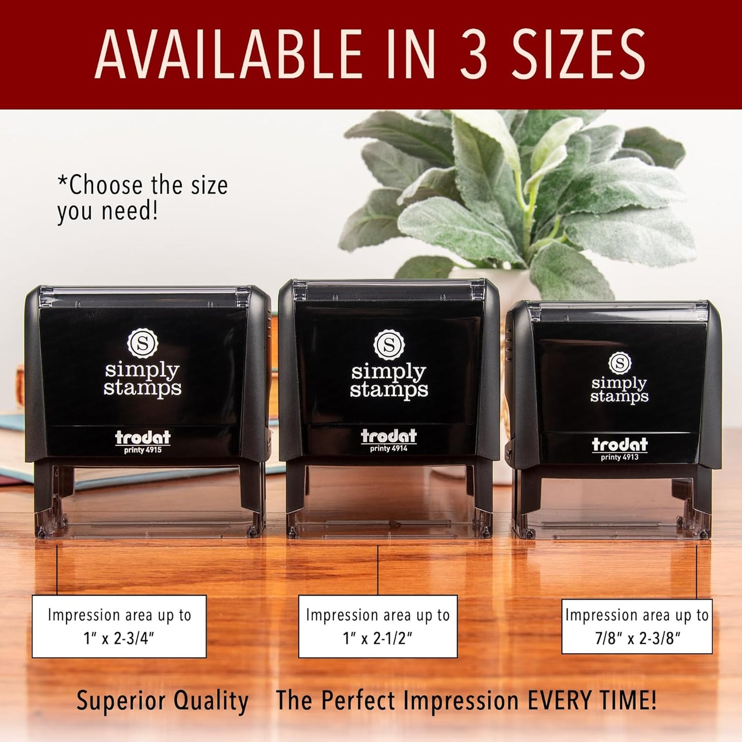 Custom Self-Inking Stamps | 49 Designs | Fun Phrases | Grading Made Easy | Xtra Wide Classroom & Library Book Stamps (from The Library of - Read, Love, Return)