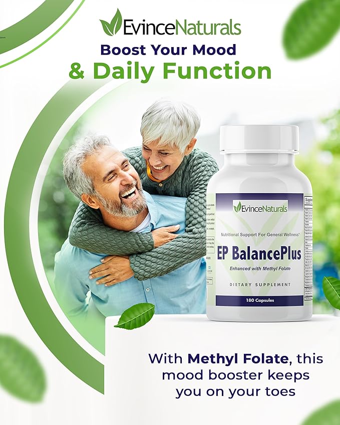 EP BalancePlus Multivitamin for Adults - Multivitamin for Men & Women with Vitamins and Minerals - Methyl Folate & Amino Acids for Nutritional Support - General Wellness Supplement, 180 Capsules