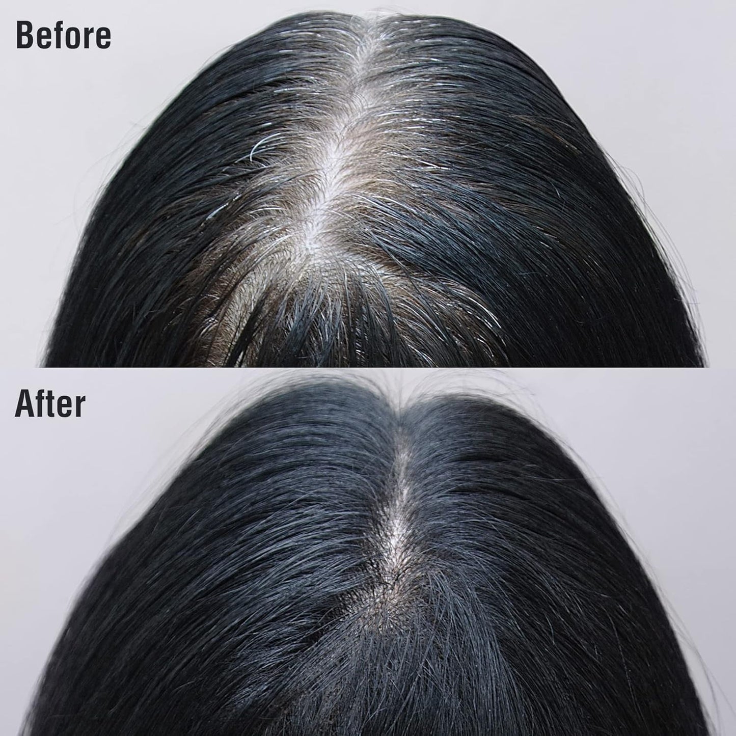 Kiss Gray Hair Concealer - Temporary Tintation Color Spray for Root Touch Up and Hair Dye 2.82 oz. 2 PACK (Black)