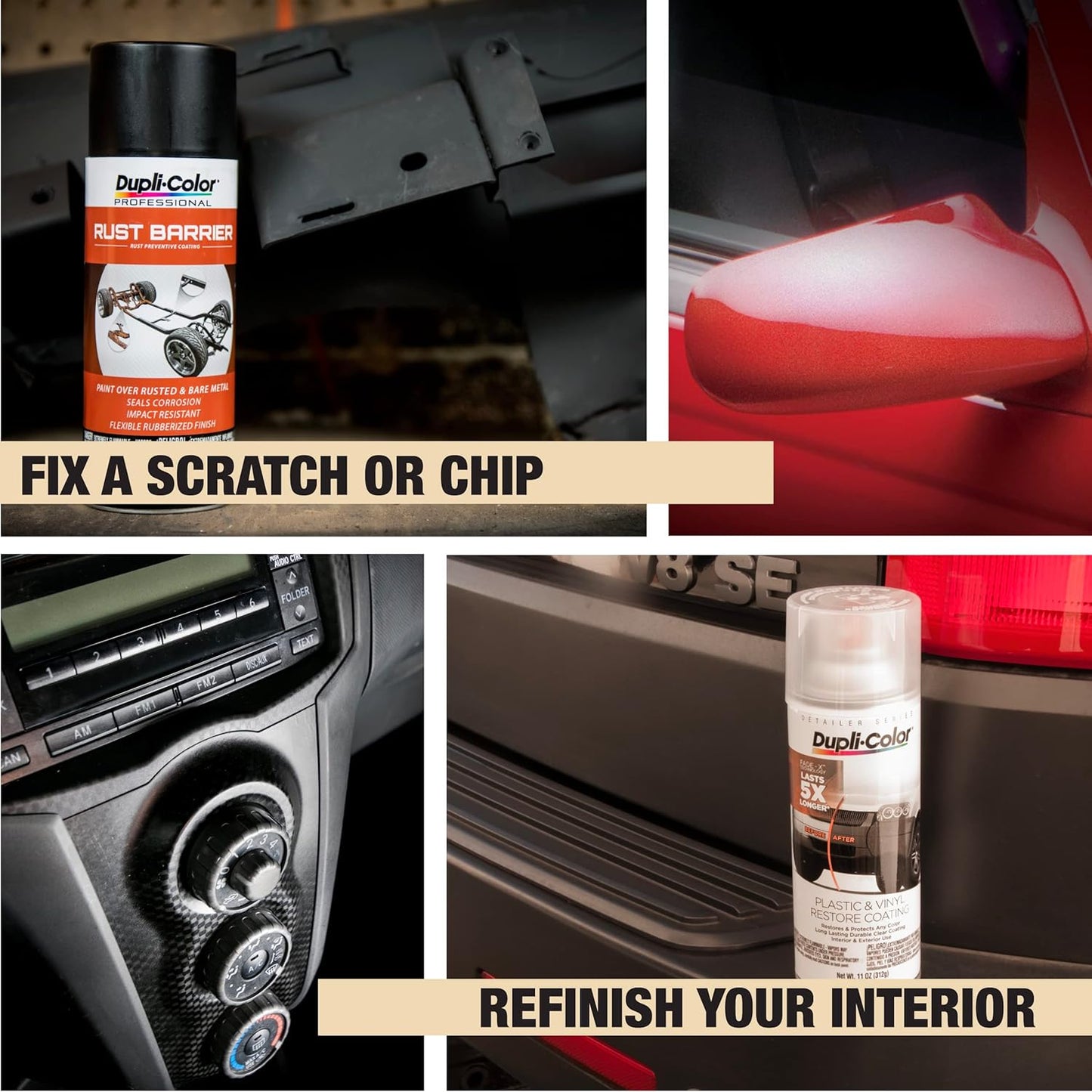 Dupli-Color AGM0501 Scratch Fix All-In-1 Exact-Match Automotive Touch-Up Paint – General Motors Galaxy Silver – 0.25 oz. Paint Pen