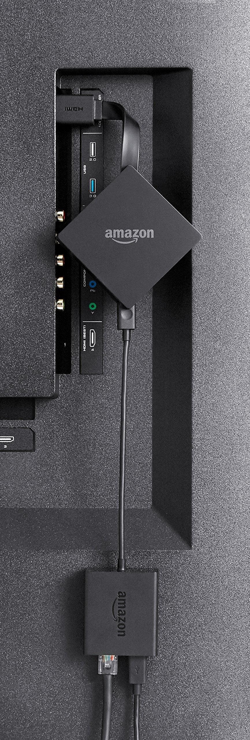 Ethernet Adapter for Amazon Fire TV Devices