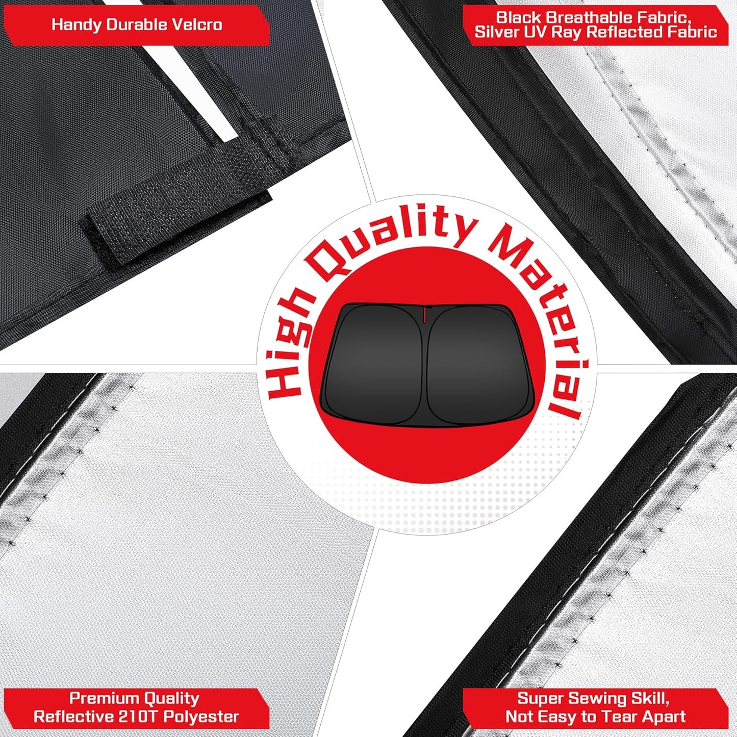 ARISMOTOR Windshield Sun Shade for Ni-ssan Altima 2019-2025, Custom Fit Foldable Front Window Sunshade Sun Visor Protector, Block UV Rays Keep Your Car Cooler